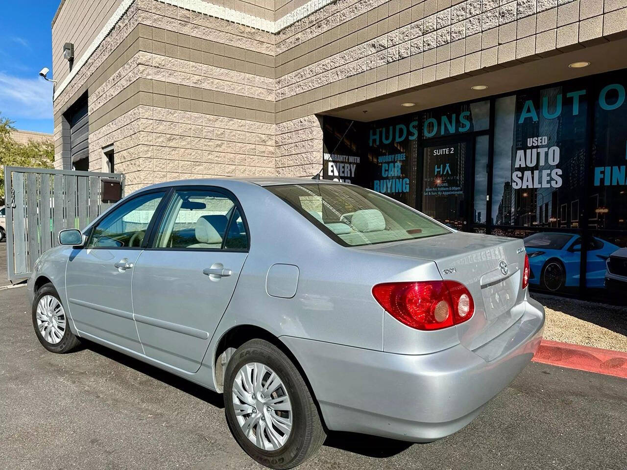 2005 Toyota Corolla for sale at HUDSONS AUTOS in Gilbert, AZ