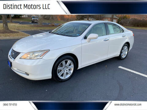2008 Lexus ES 350 for sale at Distinct Motors LLC in Mechanicsville VA