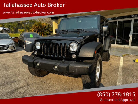 2015 Jeep Wrangler for sale at Tallahassee Auto Broker in Tallahassee FL