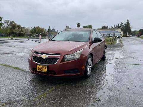 2012 Chevrolet Cruze for sale at ULTIMATE MOTORS in Sacramento CA