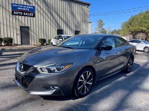 2017 Nissan Maxima for sale at United Global Imports LLC in Cumming GA