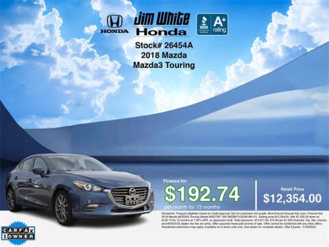 2018 Mazda MAZDA3 Touring