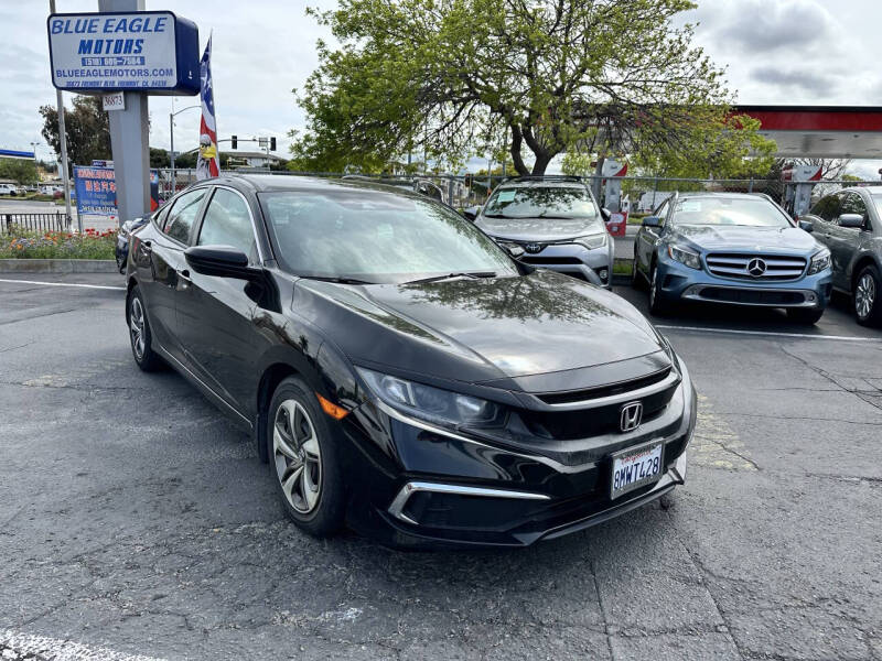 Used 2019 Honda Civic LX with VIN 2HGFC2F67KH513464 for sale in Fremont, CA