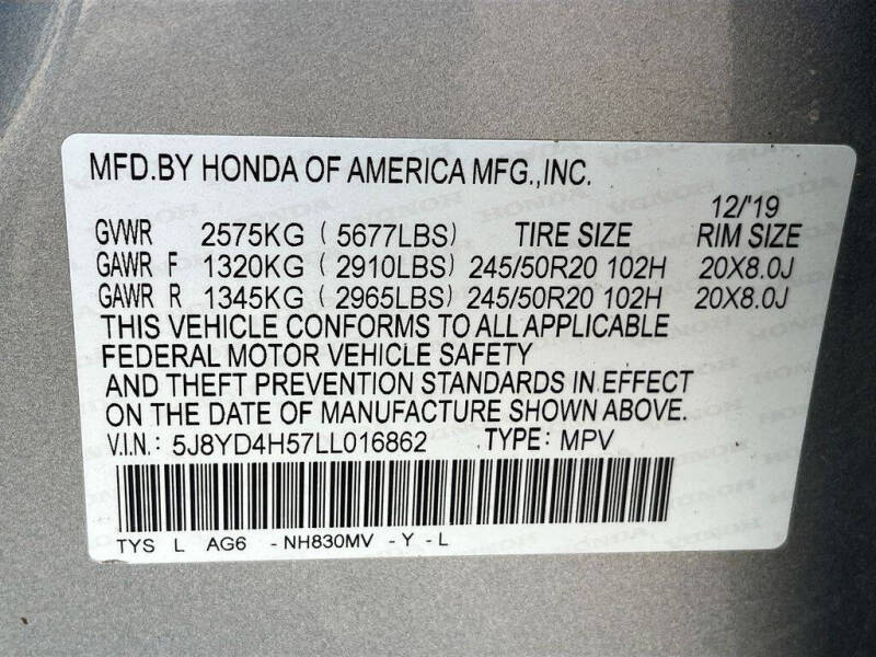 2020 Acura MDX SH-AWD w/Tech