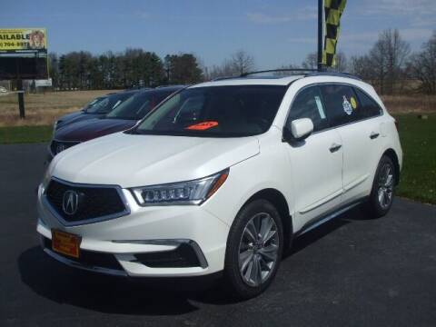 2017 Acura MDX for sale at TROXELL AUTO SALES in Creston OH