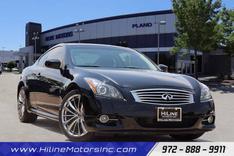 2014 Infiniti Q60 Coupe for sale at HILINE MOTORS in Plano TX