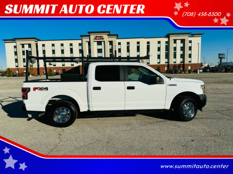 2018 Ford F-150 for sale at SUMMIT AUTO CENTER in Summit IL