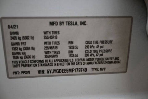 2021 Tesla Model Y Long Range