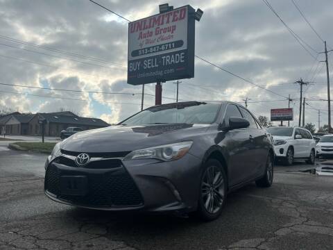 2016 Toyota Camry for sale at Unlimited Auto Group in West Chester OH