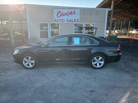 2015 Volkswagen Passat for sale at Owens Auto Sales in Norman Park GA