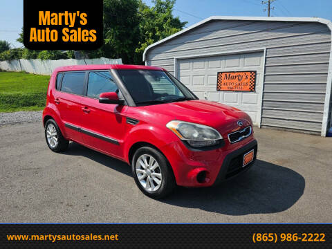 2012 Kia Soul for sale at Marty's Auto Sales in Lenoir City TN