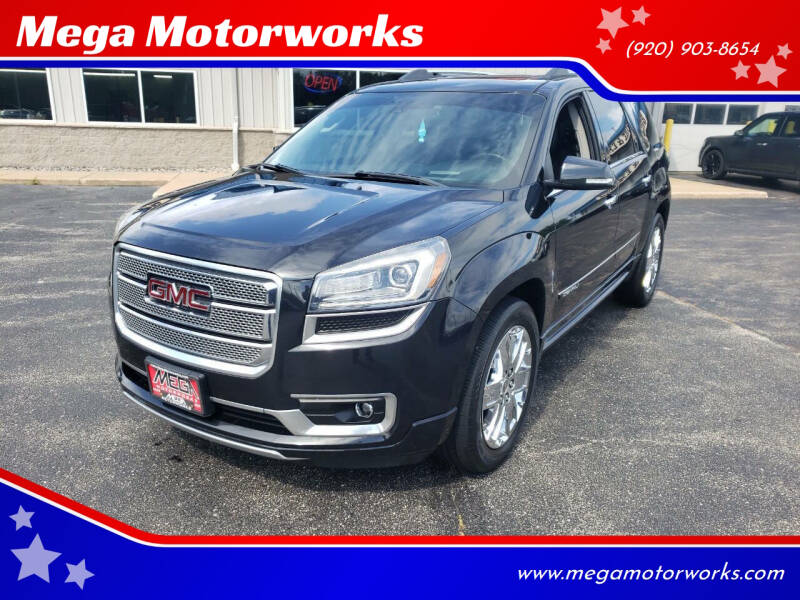 2014 GMC Acadia for sale at Mega Motorworks in Appleton WI