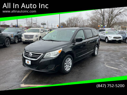 2013 Volkswagen Routan for sale at All In Auto Inc in Palatine IL