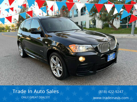 2013 BMW X3 for sale at Trade In Auto Sales in Van Nuys CA