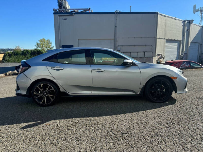 Used 2019 Honda Civic Hatchback Sport with VIN SHHFK7H48KU415946 for sale in Kirkland, WA