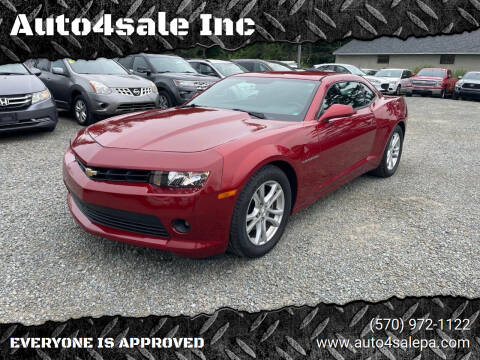 2014 Chevrolet Camaro for sale at Auto4sale Inc - Cresco in Cresco PA