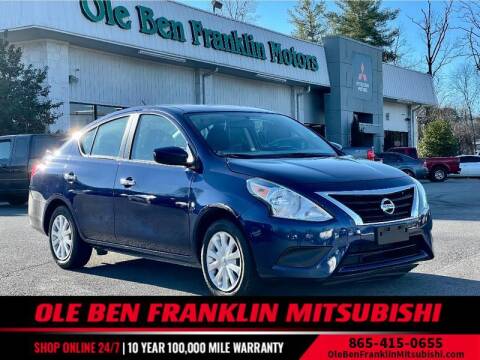 2018 Nissan Versa for sale at Ole Ben Franklin Motors Clinton Highway in Knoxville TN