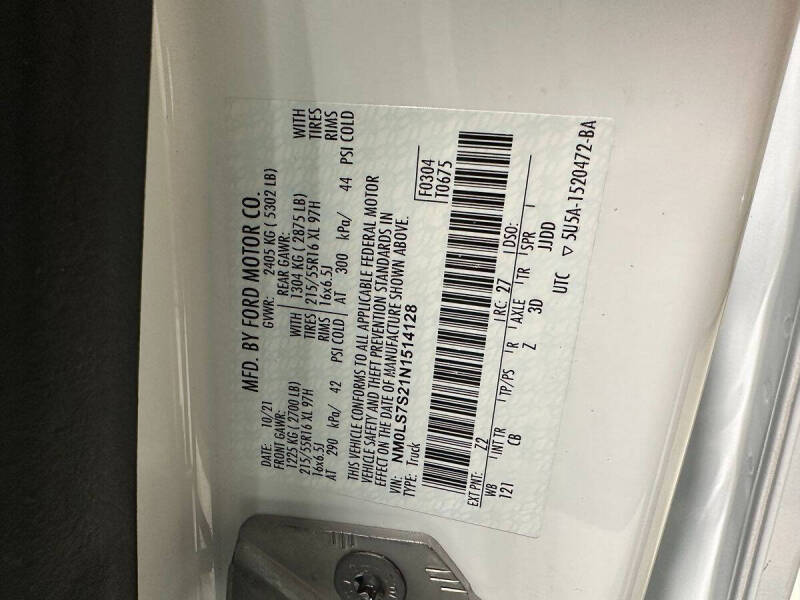 2022 Ford Transit Connect XL