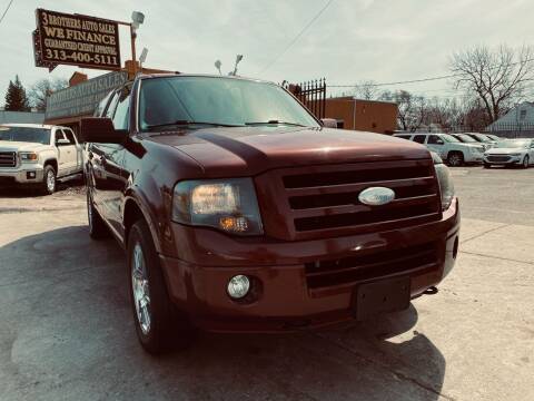 2007 Ford Expedition EL for sale at 3 Brothers Auto Sales Inc in Detroit MI