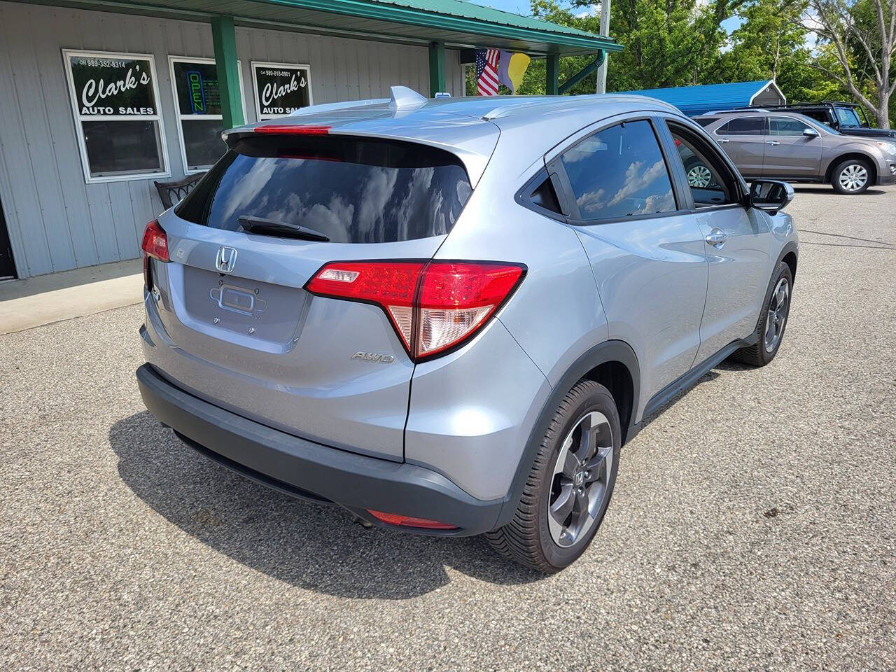 2018 Honda HR-V for sale at Clarks Auto Sales Inc in Lakeview, MI