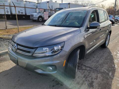 2012 Volkswagen Tiguan for sale at Giordano Auto Sales in Hasbrouck Heights NJ