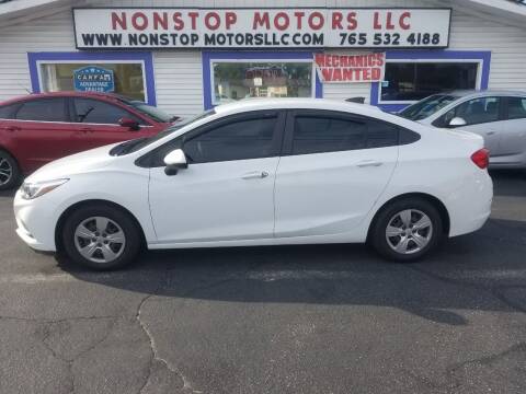 2016 Chevrolet Cruze for sale at Nonstop Motors in Indianapolis IN