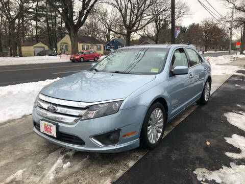 2010 Ford Fusion Hybrid for sale at New England Motor Cars in Springfield MA