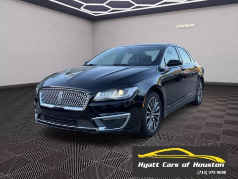 2019 Lincoln MKZ for sale at Hyatt Cars of Houston in Houston TX