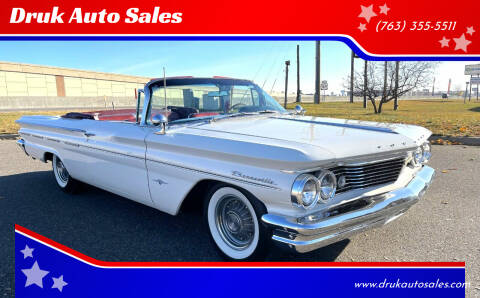 1960 Pontiac Bonneville for sale at Druk Auto Sales in Ramsey MN