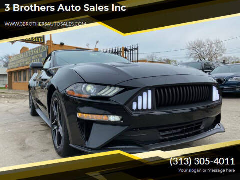 2019 Ford Mustang for sale at 3 Brothers Auto Sales Inc in Detroit MI