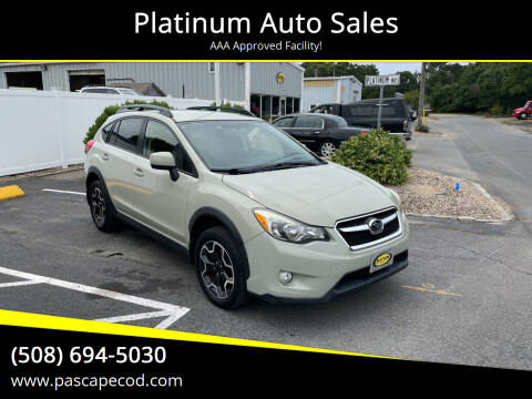 2013 Subaru XV Crosstrek for sale at Platinum Auto Sales in South Yarmouth MA