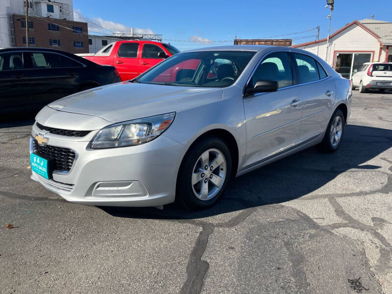 2015 Chevrolet Malibu for sale at R & J Auto Sales in Pocatello ID