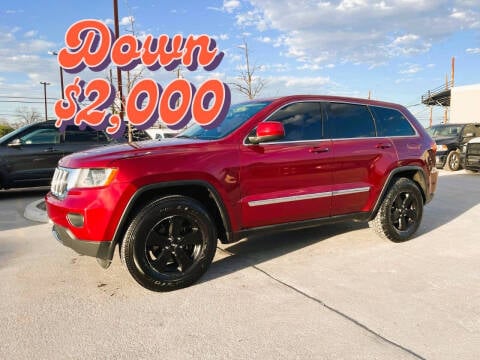 2012 Jeep Grand Cherokee for sale at Auto Finance La Meta in San Antonio TX