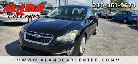 2015 Subaru Impreza for sale at Alamo Car Center in San Antonio TX