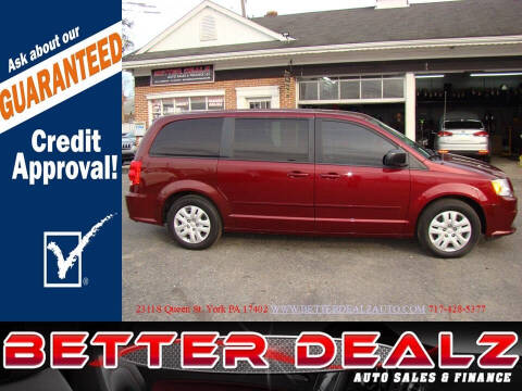 2017 Dodge Grand Caravan for sale at Better Dealz Auto Sales & Finance in York PA