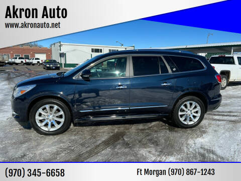 2016 Buick Enclave for sale at Akron Auto in Akron CO