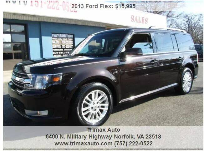 2013 Ford Flex for sale at Trimax Auto Group in Norfolk VA