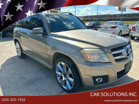 2010 Mercedes-Benz GLK for sale at Car Solutions Inc. in San Antonio TX