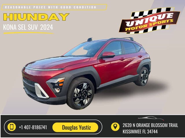 2024 Hyundai KONA for sale at Unique Motor Sports in Kissimmee, FL