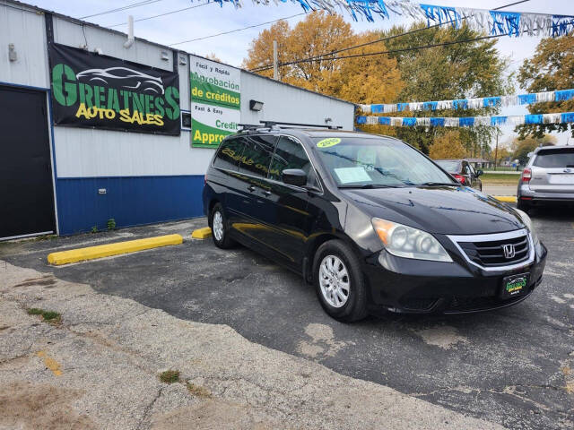 2010 Honda Odyssey for sale at GREATNESS AUTO SALES in Green Bay, WI