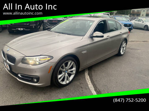 2014 BMW 5 Series for sale at All In Auto Inc in Palatine IL