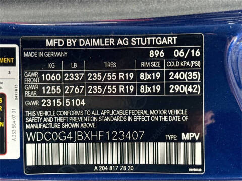 2017 Mercedes-Benz GLC GLC 300