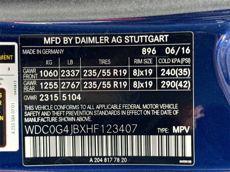 2017 Mercedes-Benz GLC GLC 300