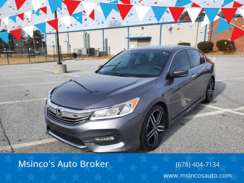 2016 Honda Accord Sport w/Honda Sensing