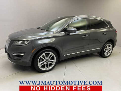2019 Lincoln MKC for sale at J & M Automotive in Naugatuck CT