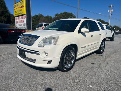 2011 GMC Acadia for sale at Luxury Cars of Atlanta in Snellville GA