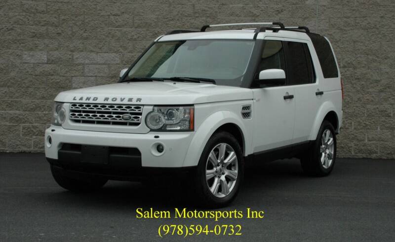 2013 Land Rover LR4 for sale at Salem Motorsports in Salem MA
