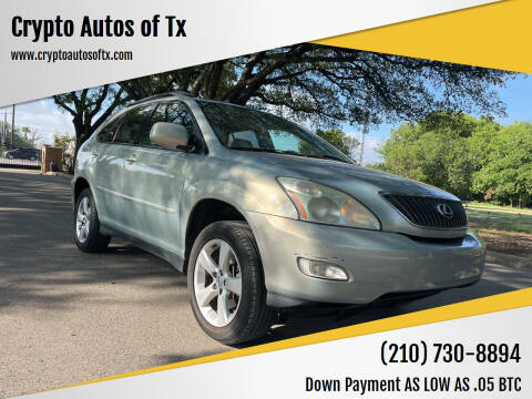 2005 Lexus RX 330 for sale at Crypto Autos of Tx in San Antonio TX