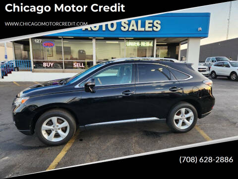 2012 Lexus RX 350 for sale at Chicago Motor Credit in South Holland IL