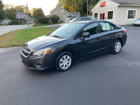 2012 Subaru Impreza for sale at Wilson Motor Car Company in Moosup CT